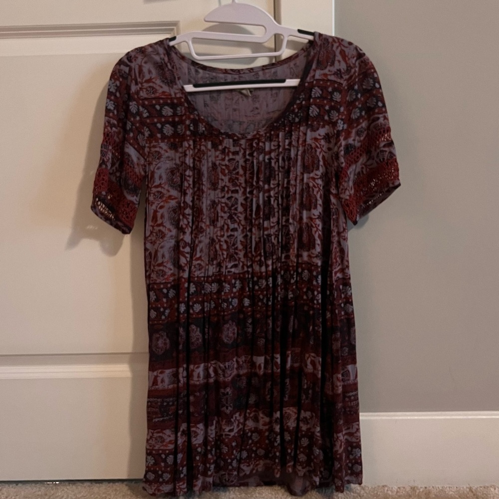 Ecote Patterned Dress - Picture 2 of 4
